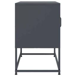 Berkfield Home TV Cabinet Anthracite 68x39x60.5 cm Steel in Charcoal - thumbnail 7