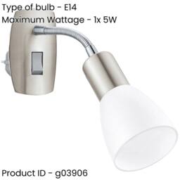 Loops Sleek Modern Satin Nickel & Chrome LED Wall Light for Indoor Spaces - thumbnail 2