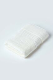 Homescapes Zero Twist Supima Cotton Towel in Cream - thumbnail 5