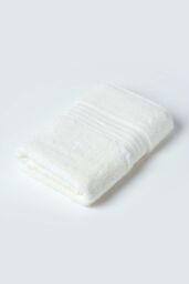Homescapes Zero Twist Supima Cotton Towel in Cream - thumbnail 4