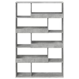 Berkfield Home Room Divider Concrete Grey 100x33x156.5 cm Engineered Wood - thumbnail 4