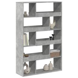 Berkfield Home Room Divider Concrete Grey 100x33x156.5 cm Engineered Wood