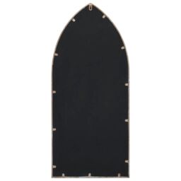 Berkfield Home Mirror Sand 100x45 cm Iron for Indoor Use in Beige - thumbnail 4