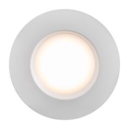 Nordlux Modern Indoor Downlight White Metal Intergrated LED 25, 000hrs - Mains Powered, IP65 - thumbnail 2