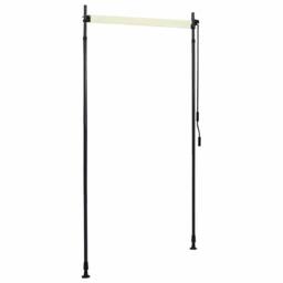 Berkfield Home Outdoor Roller Blind 100x270 cm Cream - thumbnail 5
