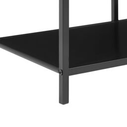 Nordlys Industrial 5-Level Bookshelf Storage Rack in Black - thumbnail 8