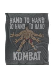 Warner Brothers Mortal Kombat Klassic GOTO Silky Touch Super Soft Throw Blanket in White - thumbnail 1