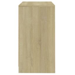 Berkfield Home Sideboards 2 pcs Sonoma Oak 70x41x75 cm Engineered Wood in Brown - Size: 70 x 41 x 75 cm - thumbnail 5