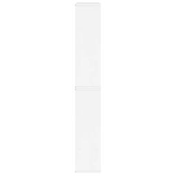 "Berkfield Home Side Cabinets 4 pcs ""ODDA"" White 40x24x79 cm Solid Wood Pine - Size: 40 x 24 x 79 cm" - thumbnail 7