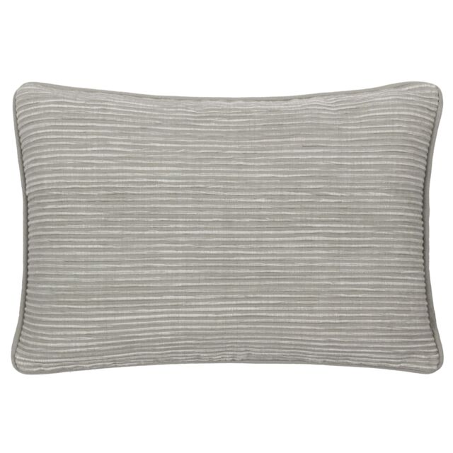 Yard Cove 100% Cotton Ribbed Cushion in Grey - image 1