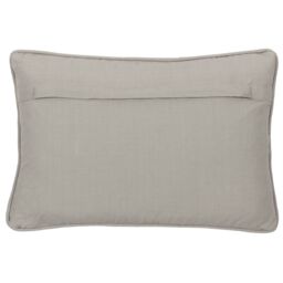 Yard Cove 100% Cotton Ribbed Cushion in Grey - thumbnail 2