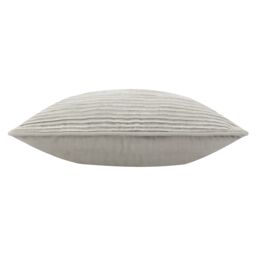 Yard Cove 100% Cotton Ribbed Cushion in Grey - thumbnail 3