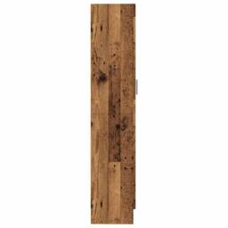 Berkfield Home Book Cabinet Old Wood 82.5x30.5x150 cm Engineered Wood in Brown - thumbnail 6