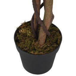 Berkfield Home Artificial Maple Tree 672 Leaves 180 cm Green - thumbnail 4
