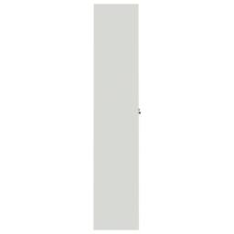 Berkfield Home File Cabinet Light Grey 90x40x200 cm Steel - Size: 90 x 40 x 200 cm - thumbnail 5