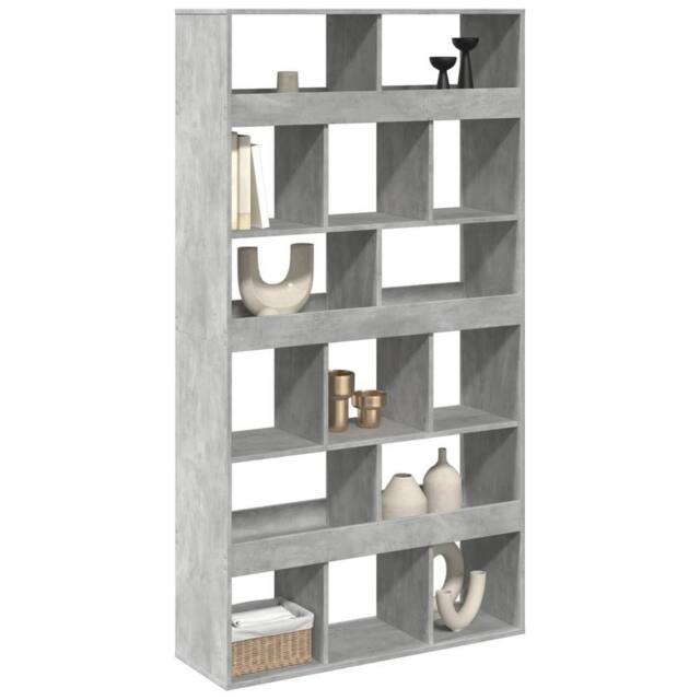 Berkfield Home Room Divider Concrete Grey 100x33x187.5 cm Engineered Wood - image 1