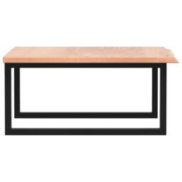 Berkfield Home Basin Shelf Wall Mounted Steel & Solid Wood Oak in Brown - thumbnail 5