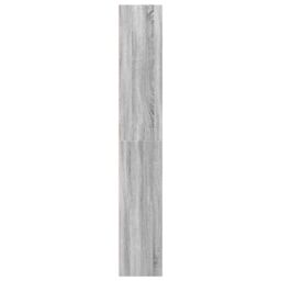 Berkfield Home Bookcase Grey Sonoma 40x30x189 cm Engineered Wood - Size: 40 x 30 x 189 cm - thumbnail 5