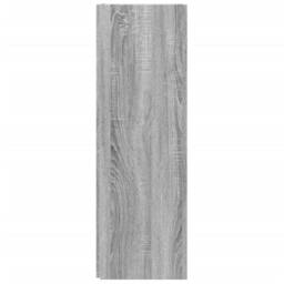 Berkfield Home Corner Cabinet Grey Sonoma 33x33x100 cm Engineered Wood - Size: 33 x 33 x 100 cm - thumbnail 6