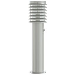 Berkfield Home Outdoor Floor Lamp with Sensor Silver 60 cm Stainless Steel - thumbnail 5