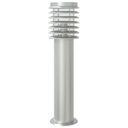 Berkfield Home Outdoor Floor Lamp with Sensor Silver 60 cm Stainless Steel - thumbnail 6