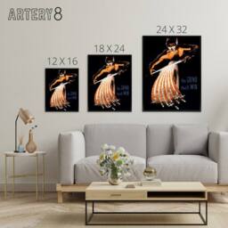 "Artery8 WWII USA Wartime Poster Grind That Will Win Framed Canvas Wall Art Print - Size: W12"" x H16""" - thumbnail 4