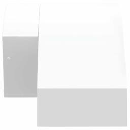 Berkfield Home Outdoor LED Wall Lights 2pcs White Die-cast Aluminium - thumbnail 6
