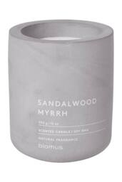 Blomus Fraga Sandalwood Myrrh Scented Candle M - Micro Chip in Grey - thumbnail 1
