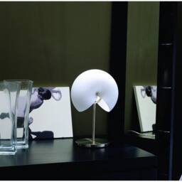 Netlighting Fosil Wall Lamp Switched 2 Light G9 Satin NickelFrosted White Glass in Grey - thumbnail 4