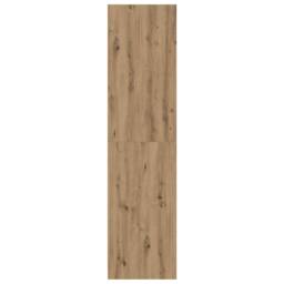 Berkfield Home Wardrobe Artisian Oak 100x50x200 cm Engineered Wood in Brown - Size: 100 x 50 x 200 cm - thumbnail 5