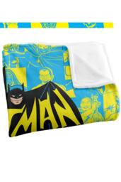 Other Batman Classic Tv Logo Officially Licensed Super Blanket 152x127 cm - thumbnail 3