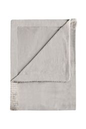 Catherine Lansfield 'Velvet & Faux Fur' Throw in Natural - Size: 150 cm x 200 cm - thumbnail 5