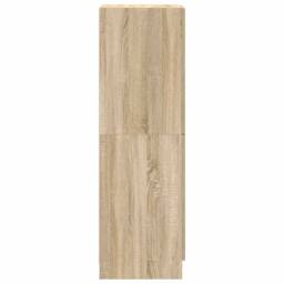 Berkfield Home Kitchen Cabinet Sonoma Oak 38x41.5x131.5 cm Engineered Wood in Light Oak - thumbnail 6