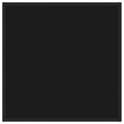 Berkfield Home Coffee Table Black with Black Glass 60x60x35 cm - Size: 60 x 60 x 35 cm - thumbnail 3
