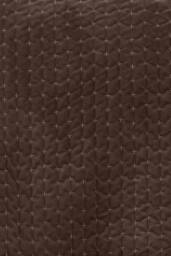 Bianca 'Attica Velvet' Embroidered Bedspread in Chocolate - thumbnail 2