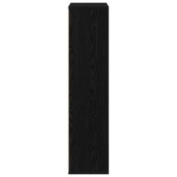 Berkfield Home Bookcase Black Oak 50x25x105 cm Engineered Wood - Size: 50 x 25 x 105 cm - thumbnail 7