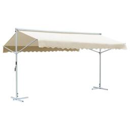 Berkfield Home Free Standing Awning 600x300 cm Cream in Beige