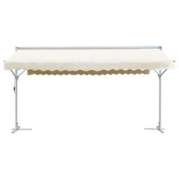 Berkfield Home Free Standing Awning 600x300 cm Cream in Beige - thumbnail 2