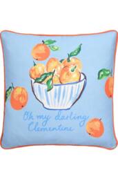 Fusion 'My Darling Clementine' Water Resistant Filled Cushion - Size: 43 cm x 43 cm - thumbnail 2