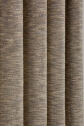 Curtina 'Talon' Jacquard Woven Textured Pair of Eyelet Curtains in Natural - Size: 168 cm width x 137 cm drop - thumbnail 3