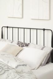 SlumberWorx Hitchin Black Metal Industrial Bed Frame - Size: King - thumbnail 3