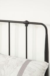 SlumberWorx Hitchin Black Metal Industrial Bed Frame - Size: King - thumbnail 4