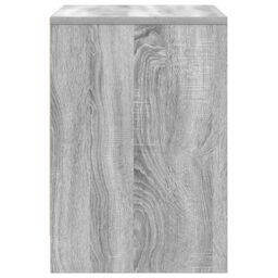 Berkfield Home Bedside Cabinets 2 pcs with Drawer Grey Sonoma 40x34x50 cm in Brown - Size: 40 x 34 x 50 cm - thumbnail 7