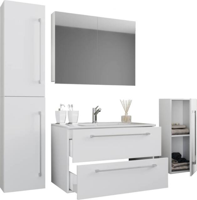 VCM 5-piece washbasin washbasin Badinos SC in White - image 1