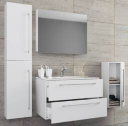 VCM 5-piece washbasin washbasin Badinos SC in White - thumbnail 2