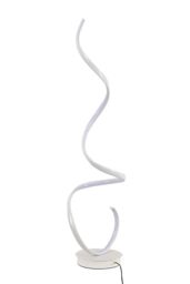 Living and Home Contemporary LED Spiral Floor Lamp in White Light for Living Room - thumbnail 5