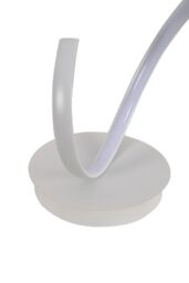Living and Home Contemporary LED Spiral Floor Lamp in White Light for Living Room - thumbnail 7