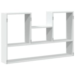 Berkfield Home Wall Shelf White 99x15x60 cm Engineered Wood - Size: 99 x 15 x 60 cm - thumbnail 6