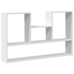 Berkfield Home Wall Shelf White 99x15x60 cm Engineered Wood - Size: 99 x 15 x 60 cm - thumbnail 2
