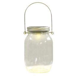 Berkfield Home Solar Glass Light for Outdoor 12 pcs Warm White in Silver - thumbnail 3